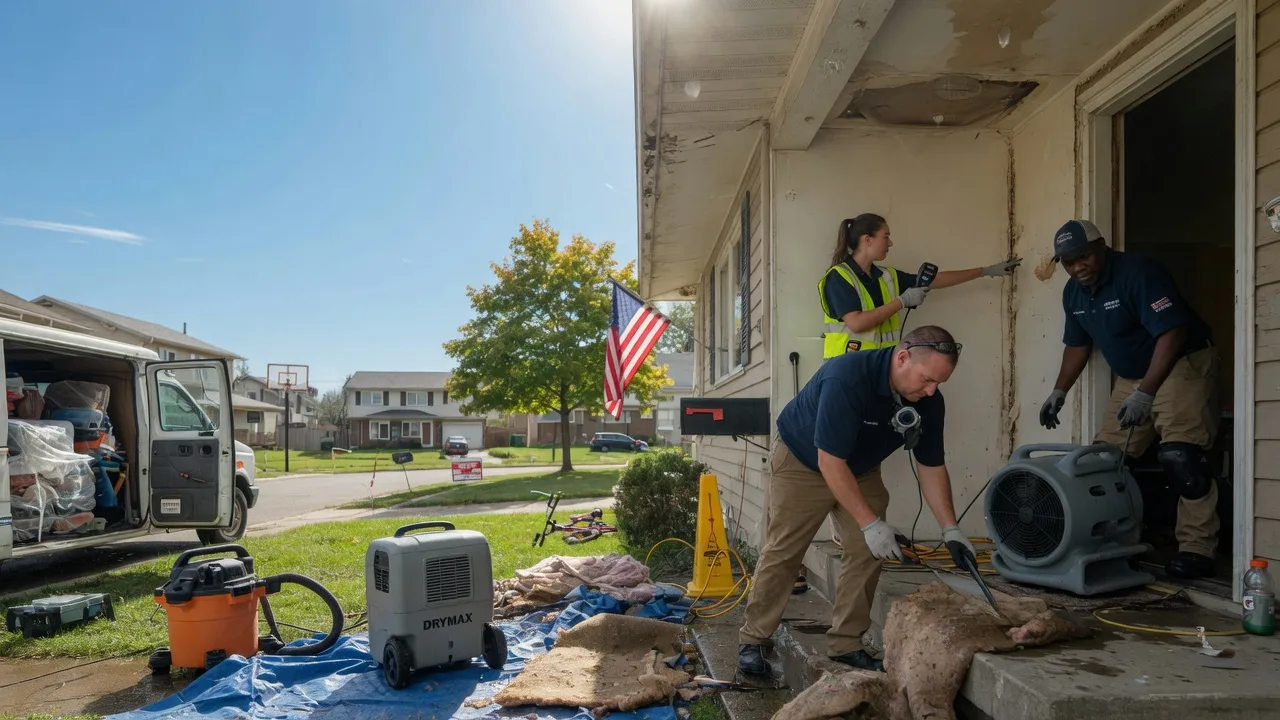 Water Damage Restoration in Aurora, KS near me